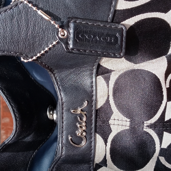 COACH SIGNATURE C PRINT BAG/PURSE/TOTE/ SHOULDER BAG - Picture 2 of 15